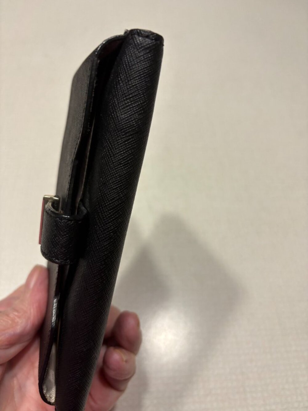 NWOT Kate Spade New York small black leather wallet - Picture 8 of 8